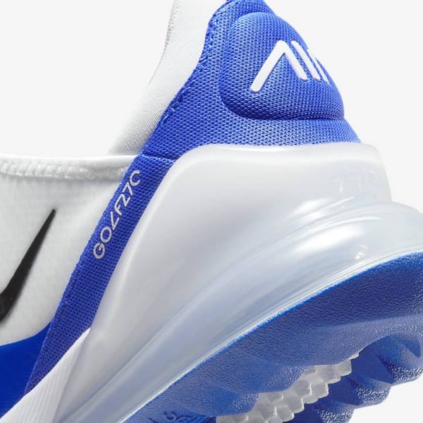 Nike Air Max 270 G Ženske Cipele za golf Bijele Plave Platine Crne | NK654YGW