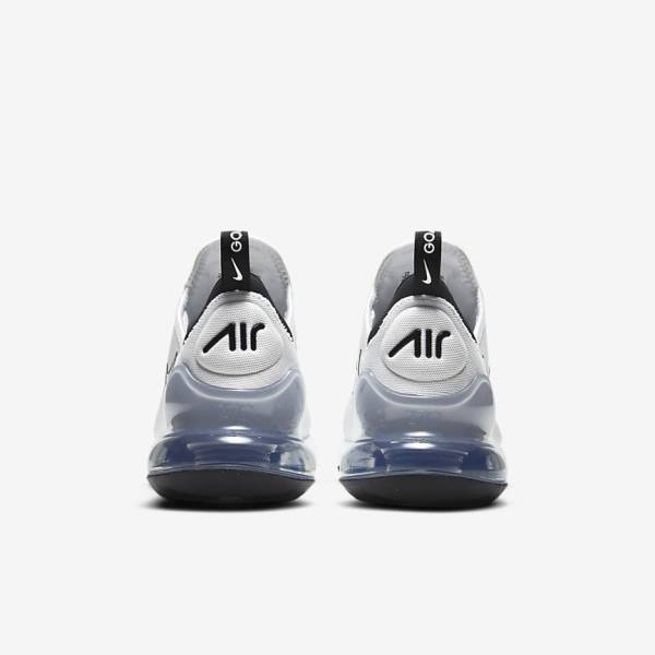 Nike Air Max 270 G Ženske Cipele za golf Bijele Platine Crne | NK820SJH