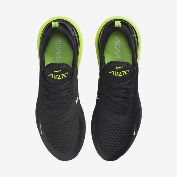 Nike Air Max 270 Muške Tenisice Crne Srebrne Bijele | NK698CMK