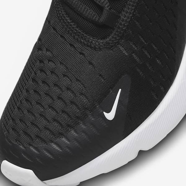 Nike Air Max 270 Older Dječje Tenisice Bijele Metalne Srebrne Bijele | NK563TJS