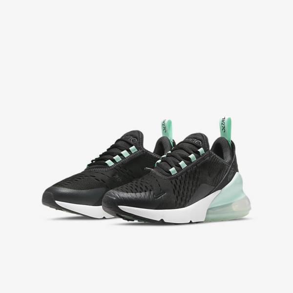 Nike Air Max 270 Older Dječje Tenisice Bijele Menta Crne | NK927AUS