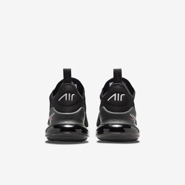 Nike Air Max 270 Older Dječje Tenisice Crne Sive | NK694OAW