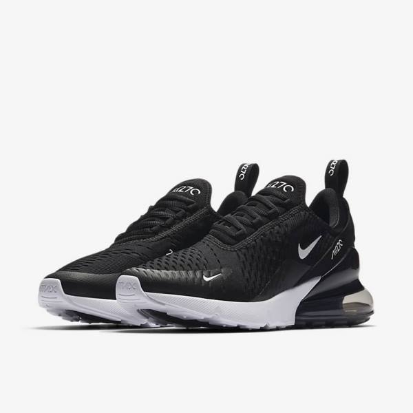 Nike Air Max 270 Ženske Tenisice Crne | NK128TWL