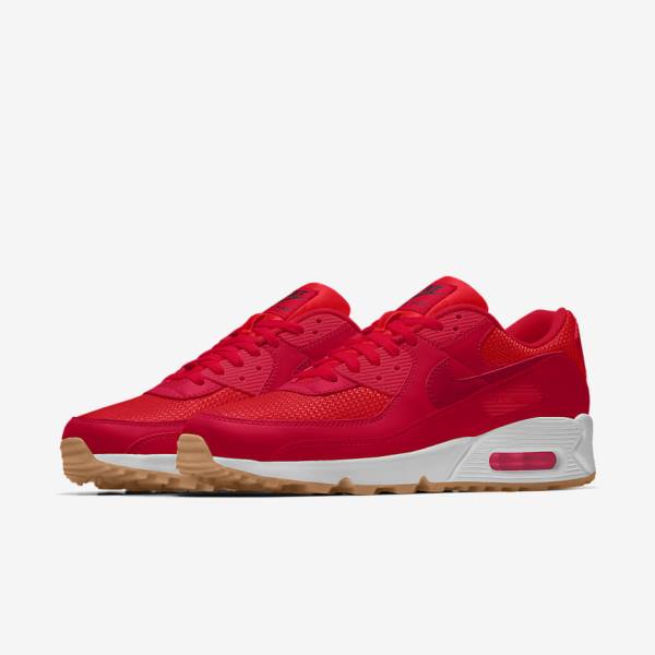 Nike Air Max 90 By You Custom Muške Tenisice Visebojne | NK567UNX