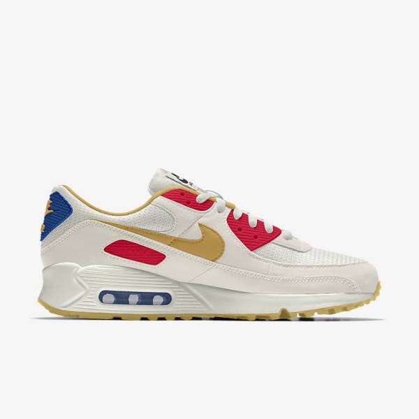 Nike Air Max 90 By You Custom Ženske Tenisice Visebojne | NK801QXS