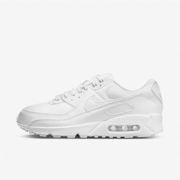 Nike Air Max 90 Ženske Tenisice Bijele | NK259GDQ