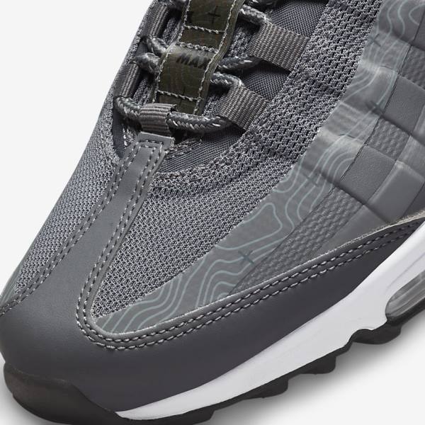 Nike Air Max 95 UL Muške Tenisice Sive Bijele Crne | NK964MRQ