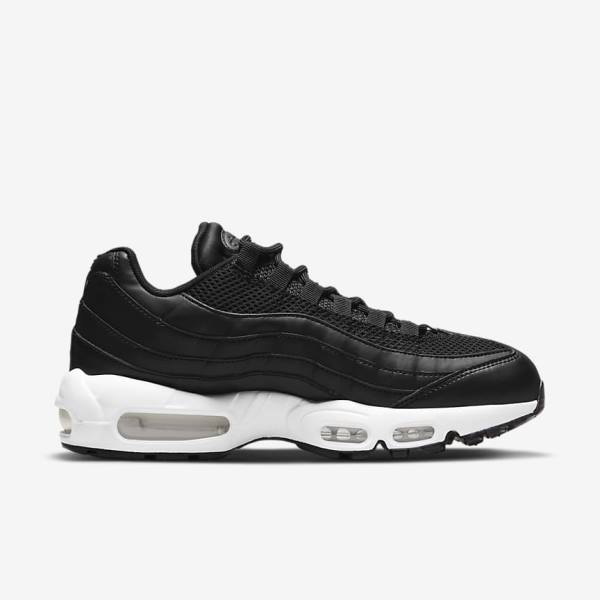 Nike Air Max 95 Ženske Tenisice Crne Bijele | NK450BOU