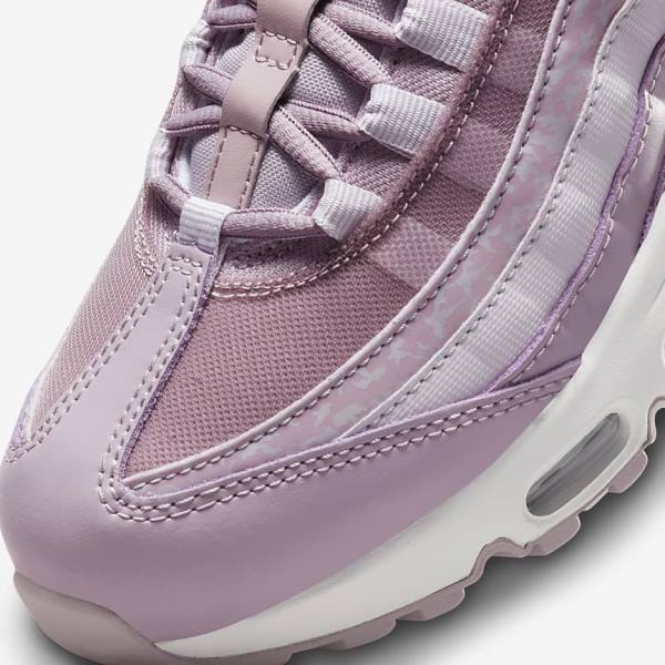 Nike Air Max 95 Ženske Tenisice Ljubičaste Bijele Metalne Srebrne | NK278YLM