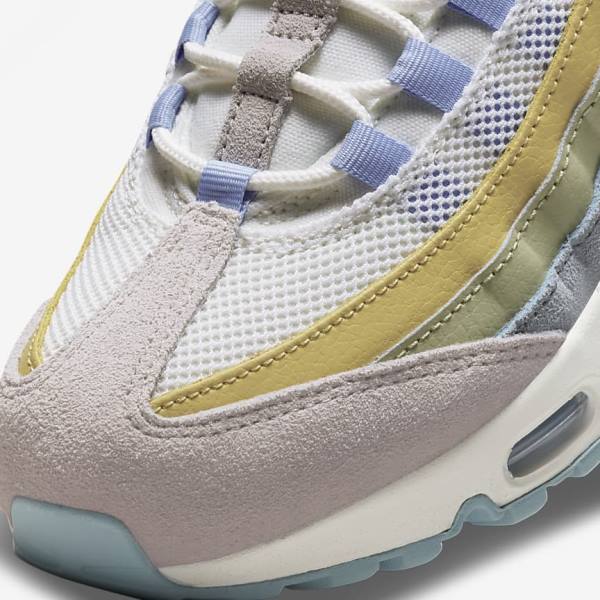 Nike Air Max 95 Ženske Tenisice Svijetlo Plave Maslinasto Zelene | NK973THF