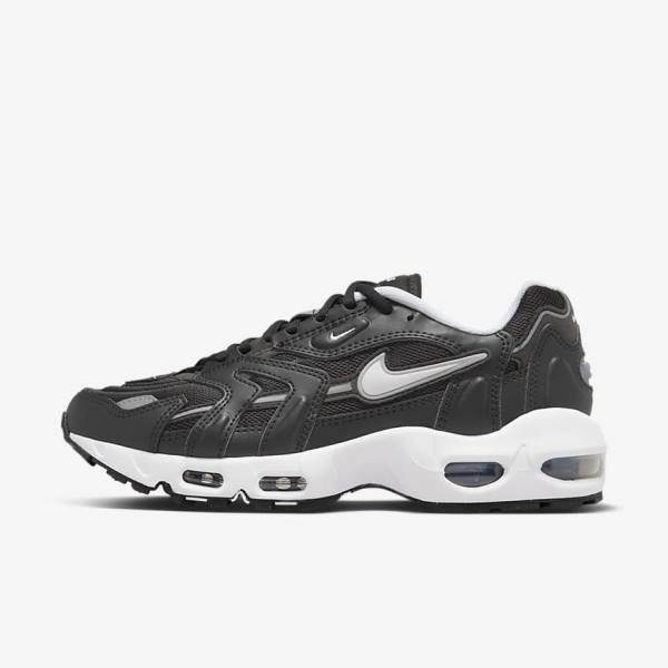 Nike Air Max 96 2 Ženske Tenisice Crne Metalne Srebrne Bijele | NK164UYR