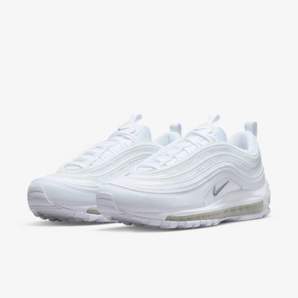 Nike Air Max 97 Muške Tenisice Bijele Crne Sive | NK267QKR