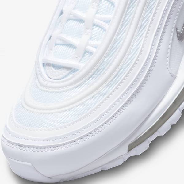 Nike Air Max 97 Muške Tenisice Bijele Crne Sive | NK267QKR