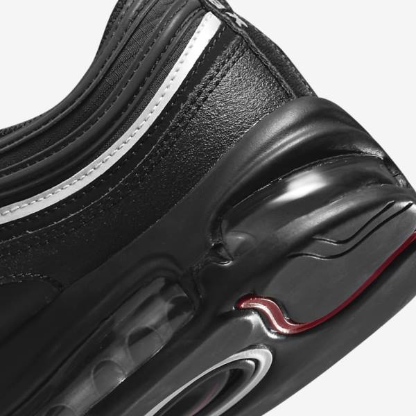 Nike Air Max 97 Muške Tenisice Crne Crvene Bijele | NK351TKV