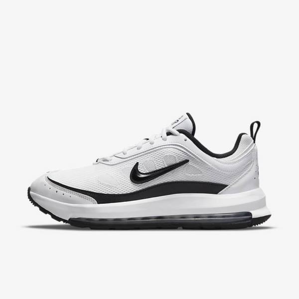 Nike Air Max AP Muške Tenisice Bijele Svijetlo Crvene Crne | NK016JZC