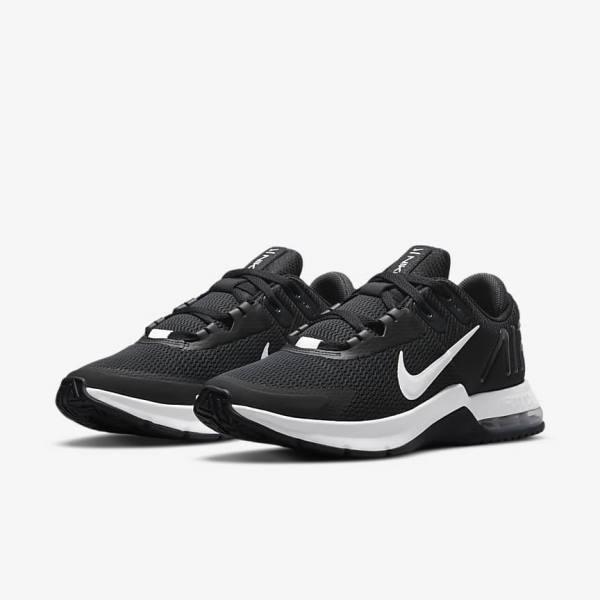 Nike Air Max Alpha Trainer 4 Muške Tenisice Za Trening Crne Tamno Sive Bijele | NK301GNH