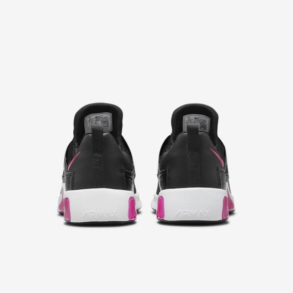 Nike Air Max Bella TR 5 Ženske Tenisice Za Trening Crne Bijele Roze | NK834DVU