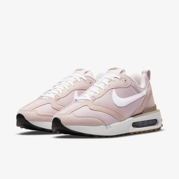 Nike Air Max Dawn Ženske Tenisice Roze Crne Svijetlo Smeđe Bijele | NK285QOK