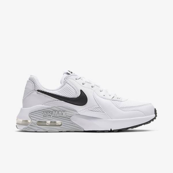 Nike Air Max Excee Ženske Tenisice Bijele Platine Crne | NK045MOZ