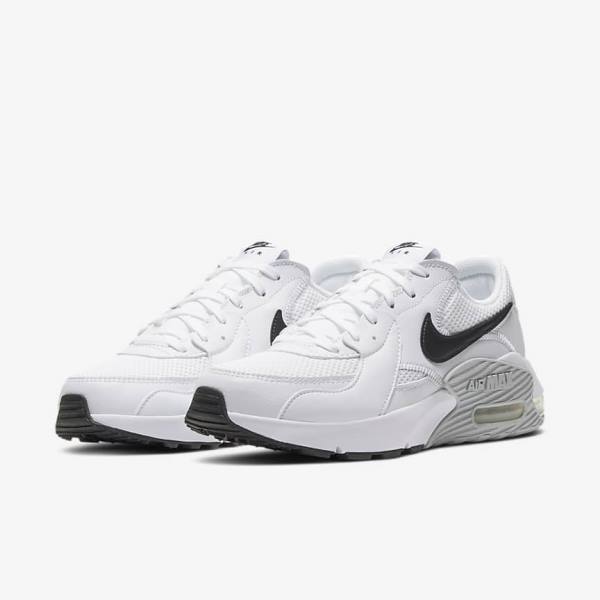 Nike Air Max Excee Ženske Tenisice Bijele Platine Crne | NK045MOZ