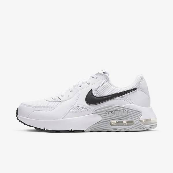 Nike Air Max Excee Ženske Tenisice Bijele Platine Crne | NK045MOZ