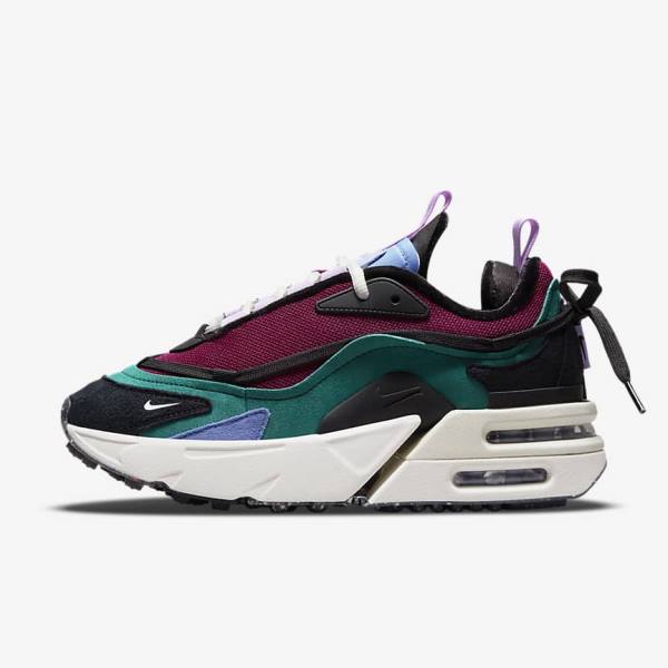 Nike Air Max Furyosa NRG Ženske Tenisice Zelene Crvene Crne | NK279GYK