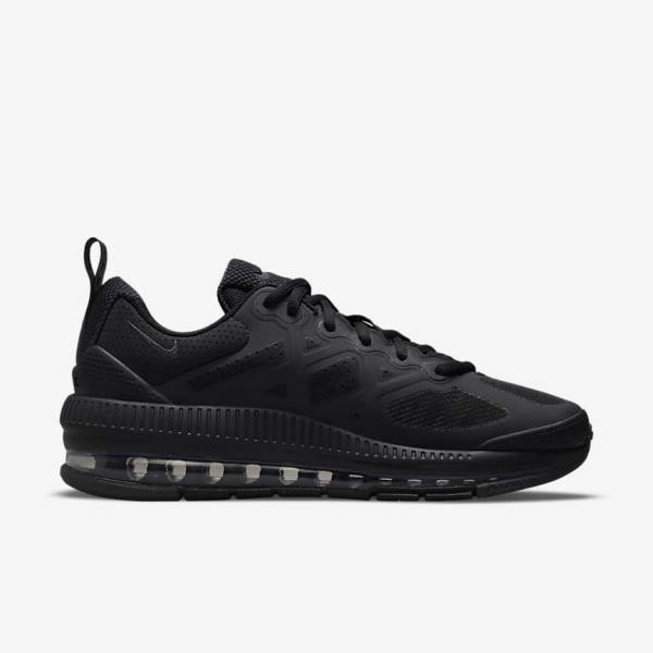 Nike Air Max Genome Muške Tenisice Crne Tamno Sive | NK896RUI