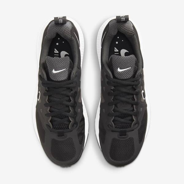 Nike Air Max Genome Ženske Tenisice Crne Tamno Sive Bijele Crne | NK543MUZ