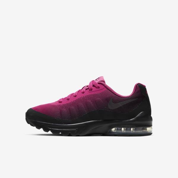 Nike Air Max Invigor Older Dječje Tenisice Crne Sive | NK124ANS