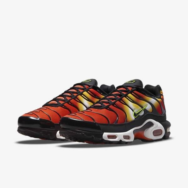 Nike Air Max Plus Muške Tenisice Narančaste Zlatne Crne | NK651SVU