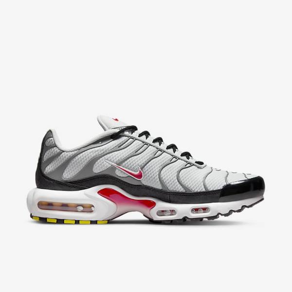 Nike Air Max Plus Muške Tenisice Sive Crne Crvene | NK537VQU