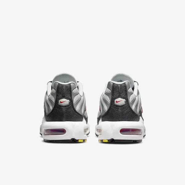 Nike Air Max Plus Muške Tenisice Sive Crne Crvene | NK537VQU