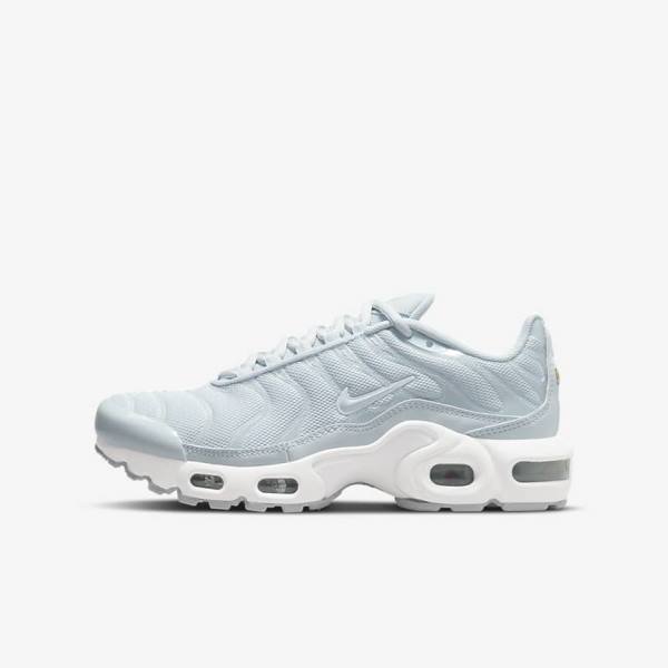 Nike Air Max Plus Older Dječje Tenisice Bijele | NK564AEC