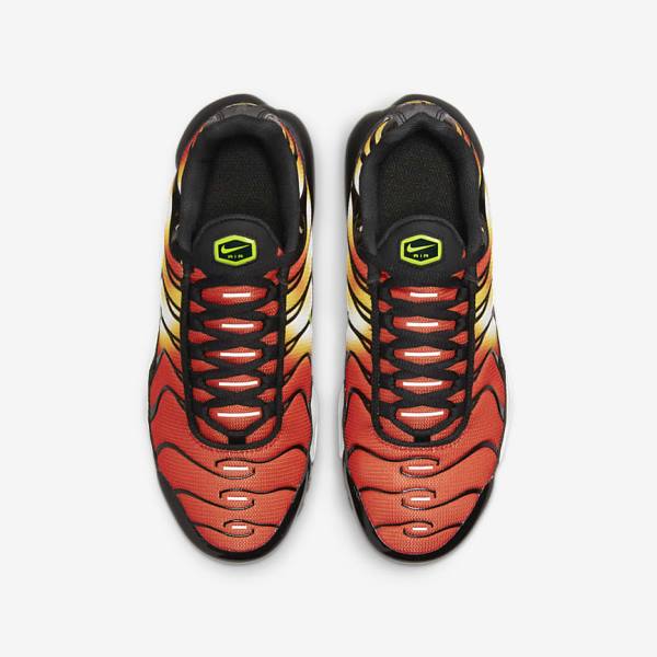 Nike Air Max Plus Older Dječje Tenisice Narančaste Zlatne Crne | NK704NLC