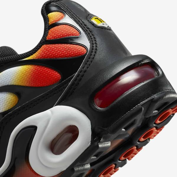 Nike Air Max Plus Older Dječje Tenisice Narančaste Zlatne Crne | NK704NLC