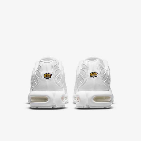 Nike Air Max Plus Ženske Tenisice Bijele Platine Bijele | NK912IMH