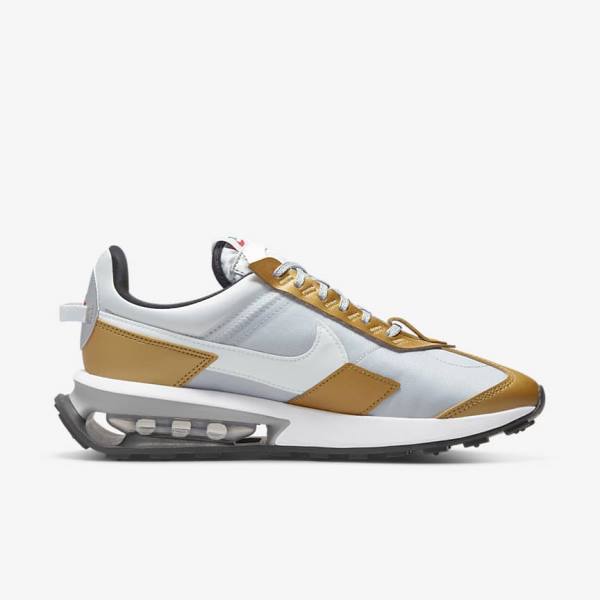 Nike Air Max Pre-Day SE Ženske Tenisice Platine Metalne Zlatne Metalne Srebrne Bijele | NK287WUX