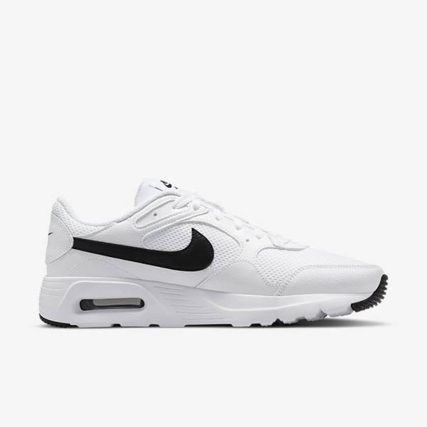 Nike Air Max SC Muške Tenisice Bijele Crne | NK015KQM