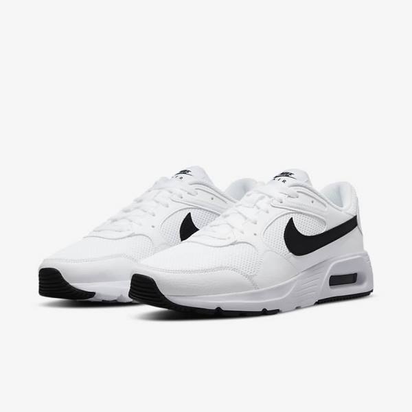 Nike Air Max SC Muške Tenisice Bijele Crne | NK015KQM