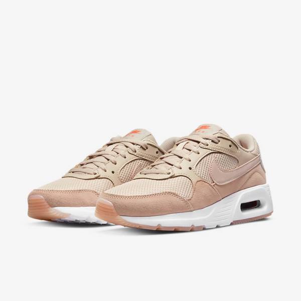 Nike Air Max SC Ženske Tenisice Kaki Boja Sive Roze Bijele Roze | NK789PHT