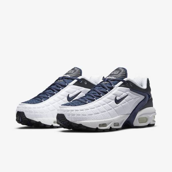 Nike Air Max Tailwind V SP Muške Tenisice Bijele Tamnoplave Crne Tamnoplave | NK547VQT