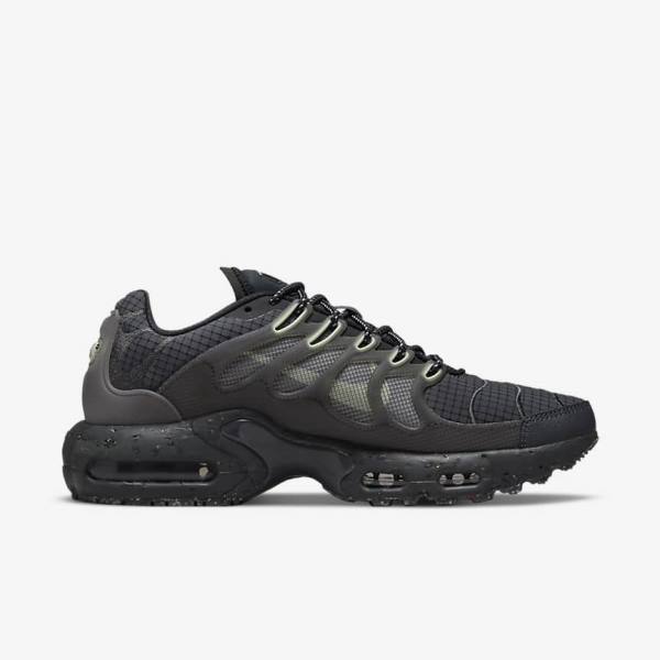 Nike Air Max Terrascape Plus Muške Tenisice Crne Tamno Sive Svijetlo Zelene | NK364XWT