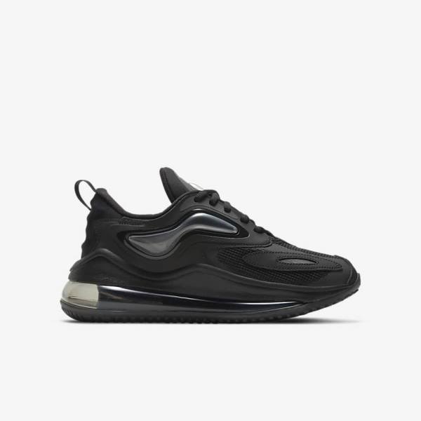 Nike Air Max Zephyr Older Dječje Tenisice Crne Tamno Sive | NK029NPL