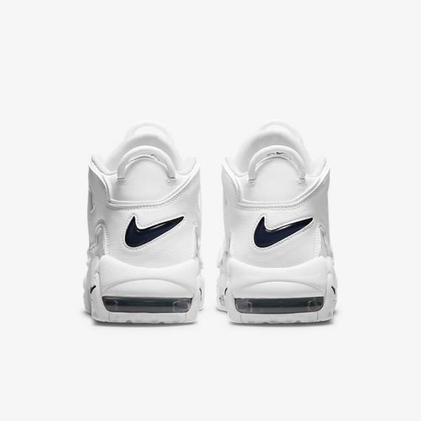 Nike Air More Uptempo 96 Muške Tenisice Bijele Tamnoplave | NK408OLD