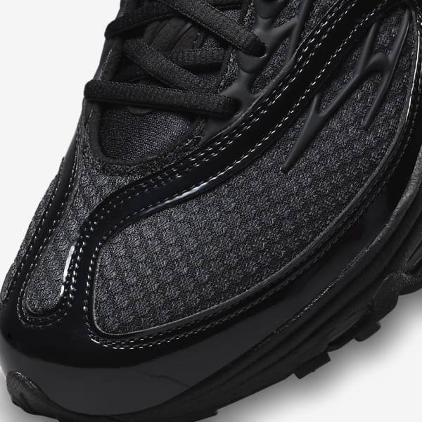 Nike Air Tuned Max Muške Tenisice Crne Metalne Srebrne Crne | NK614NSV