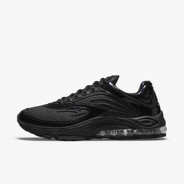 Nike Air Tuned Max Muške Tenisice Crne Metalne Srebrne Crne | NK614NSV