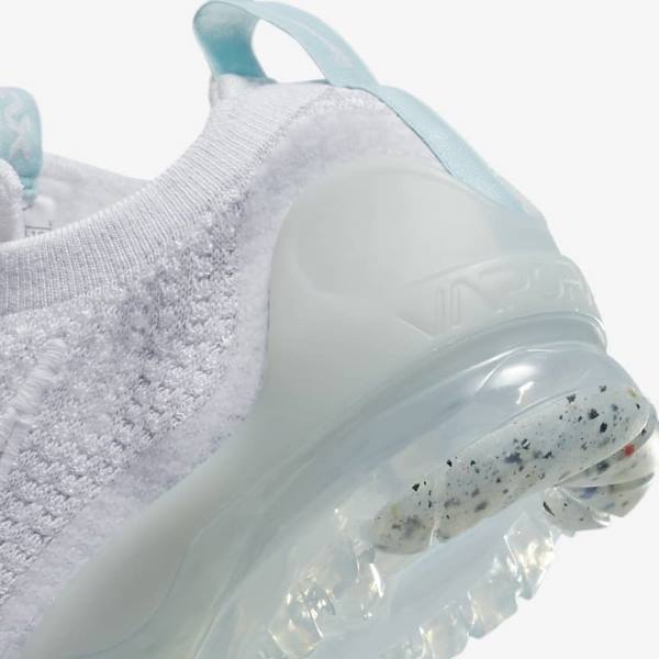 Nike Air VaporMax 2021 FK Older Dječje Tenisice Bijele | NK049BDP