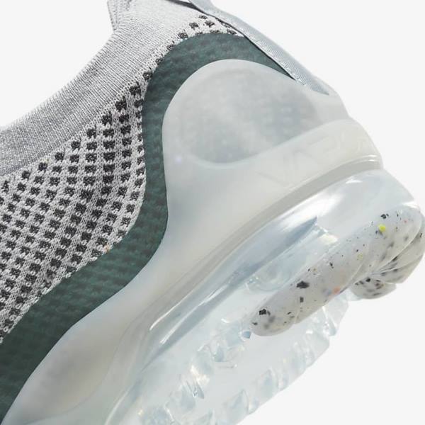 Nike Air VaporMax 2021 FK SE Muške Tenisice Svijetlo Bež Metalne Srebrne Tamno Tirkizne | NK795ART