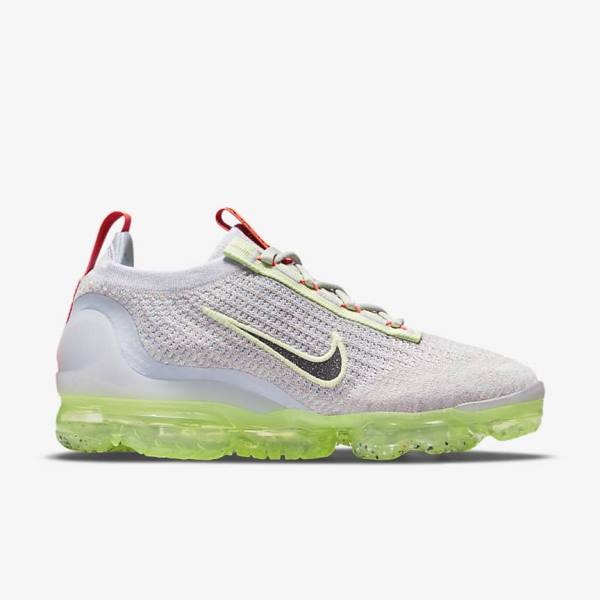 Nike Air VaporMax 2021 FK Ženske Tenisice Svijetlo Bež Svijetlo Zelene Crne | NK156EKH