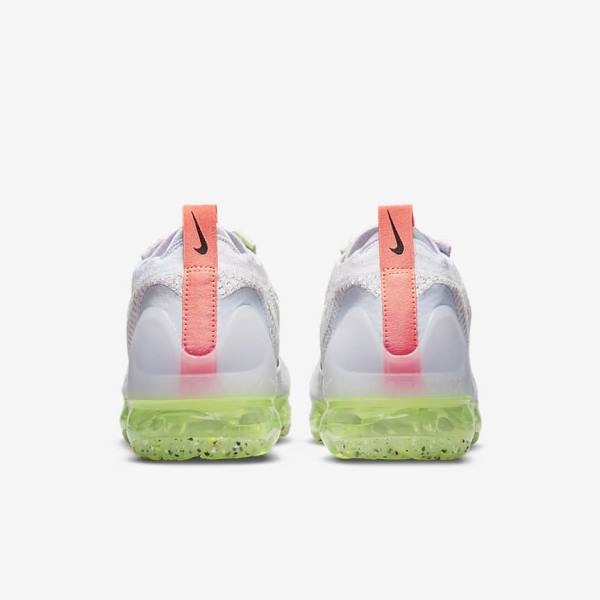 Nike Air VaporMax 2021 FK Ženske Tenisice Svijetlo Bež Svijetlo Zelene Crne | NK156EKH